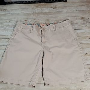 Levi's Khaki Tab Twills Women's Shorts Size‎ 8 Five Pocket Design March 2007